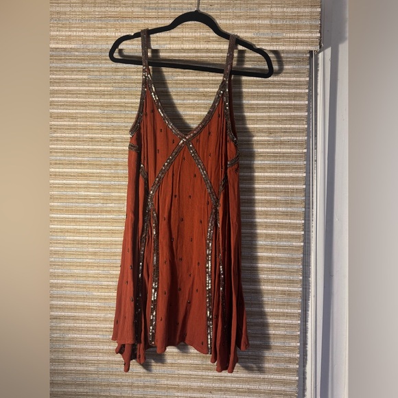 Free People Intimately "Heaven Embellished Slip" dress - Picture 3 of 7